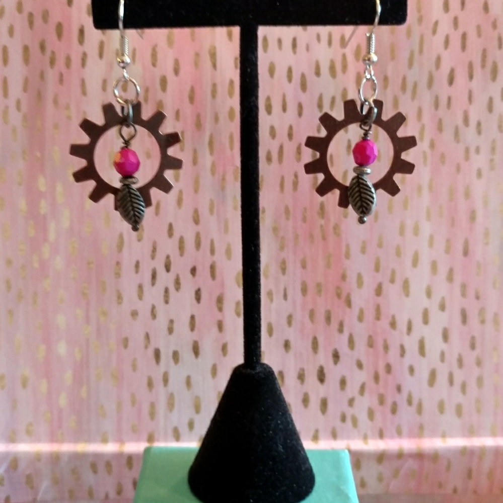 Gear Earrings